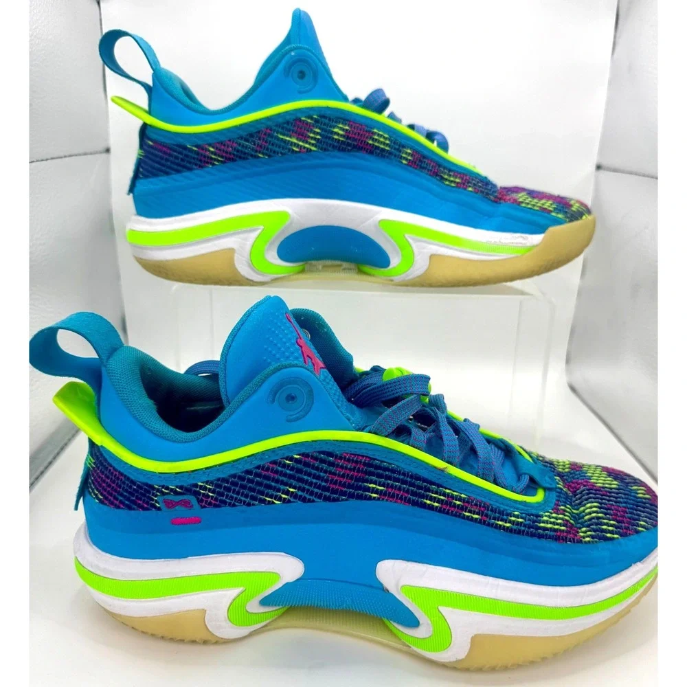 Size 8.5 - Luka Doncic x Air Jordan 36 PF Low Laser Blue DN4196-430